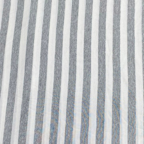 Pound A Metre 3 Metres 3 Metre Luxurious Soft Viscose Jersey - 55"- (Small Stripe) (EOL)