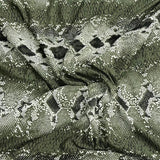 Pound A Metre 3 Metres 3 Metre Luxurious Soft Viscose Jersey - 55"- (Snake)