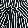Pound A Metre 3 Metre Luxurious Soft Viscose Jersey - 55"- (Stripe)