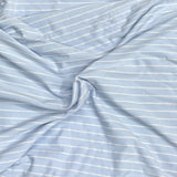 Pound A Metre 3 Metres 3 Metre Luxurious Soft Viscose Jersey - 55"-  (Stripes)
