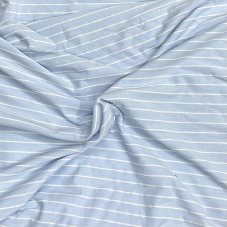 Pound A Metre 3 Metres 3 Metre Luxurious Soft Viscose Jersey - 55"-  (Stripes)