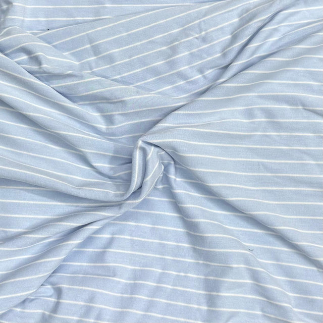 Pound A Metre 3 Metres 3 Metre Luxurious Soft Viscose Jersey - 55"-  (Stripes)