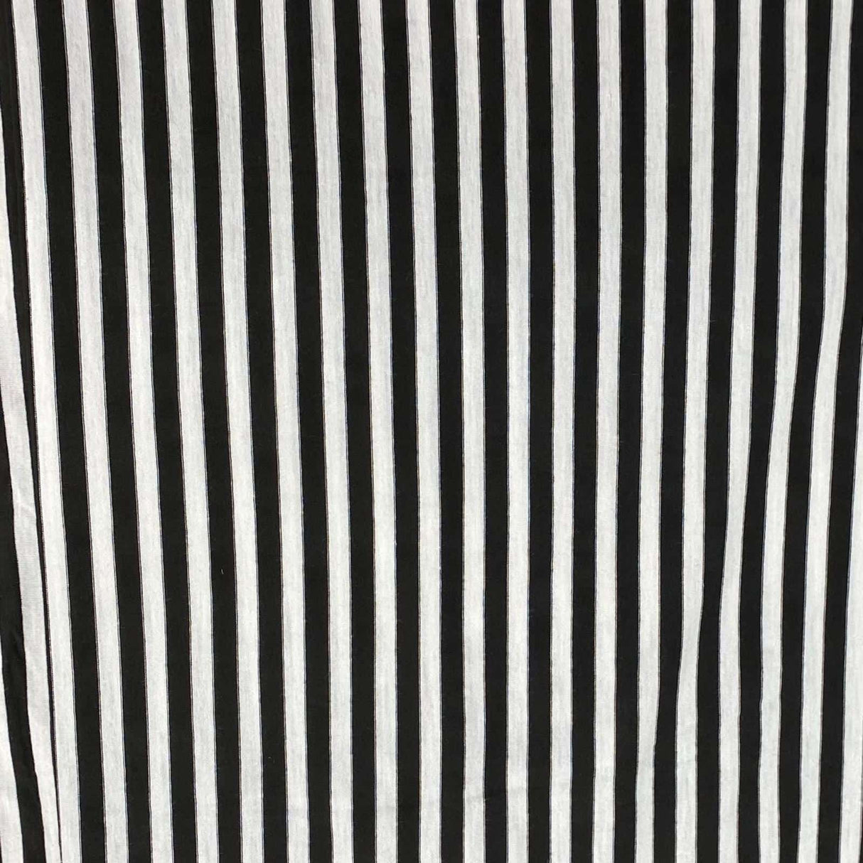 Pound A Metre 3 Metres 3 Metre Luxurious Soft Viscose Jersey - 55"-  (White & Black)