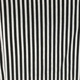 Pound A Metre 3 Metres 3 Metre Luxurious Soft Viscose Jersey - 55"-  (White & Black)