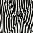 Pound A Metre 3 Metres 3 Metre Luxurious Soft Viscose Jersey - 55"-  (White & Black)