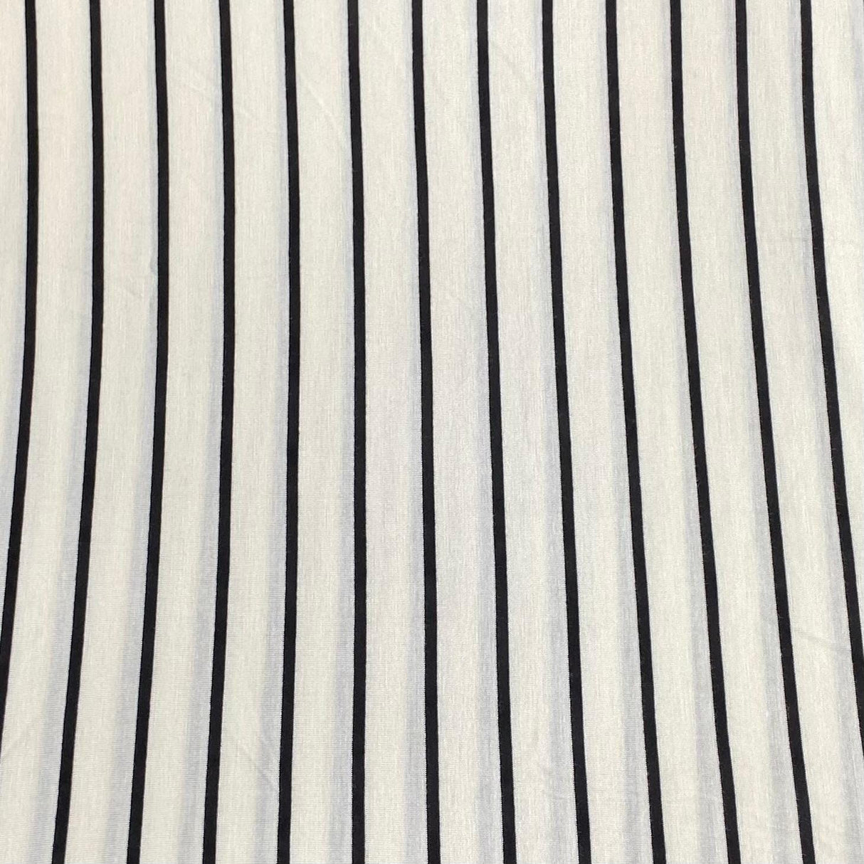 Pound A Metre 3 Metres 3 Metre Luxurious Soft Viscose Jersey - 55"- (White & Black) (S1J)