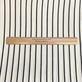 Pound A Metre 3 Metres 3 Metre Luxurious Soft Viscose Jersey - 55"- (White & Black) (S1J)