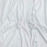 Pound A Metre 3 Metres 3 Metre Luxurious Soft Viscose Jersey - 55"-  (White)
