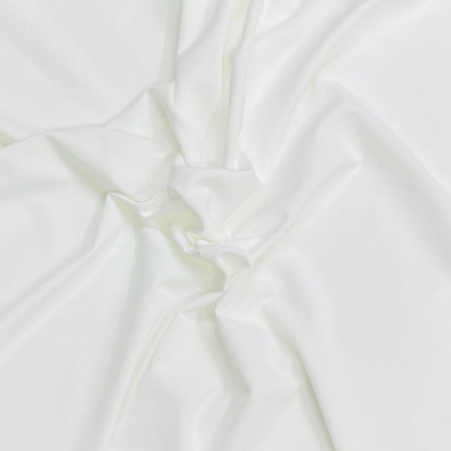 Pound A Metre 3 Metre Luxurious Soft Viscose Jersey - 55"- (White)