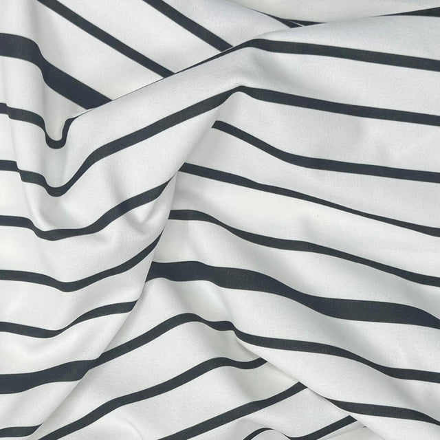Pound A Metre 3 Metres 3 Metre Luxurious Soft Viscose Jersey - 55"-  (Zebra)