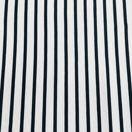 Pound A Metre 3 Metre Luxurious Soft Viscose Jersey - 55"- (Zebra)