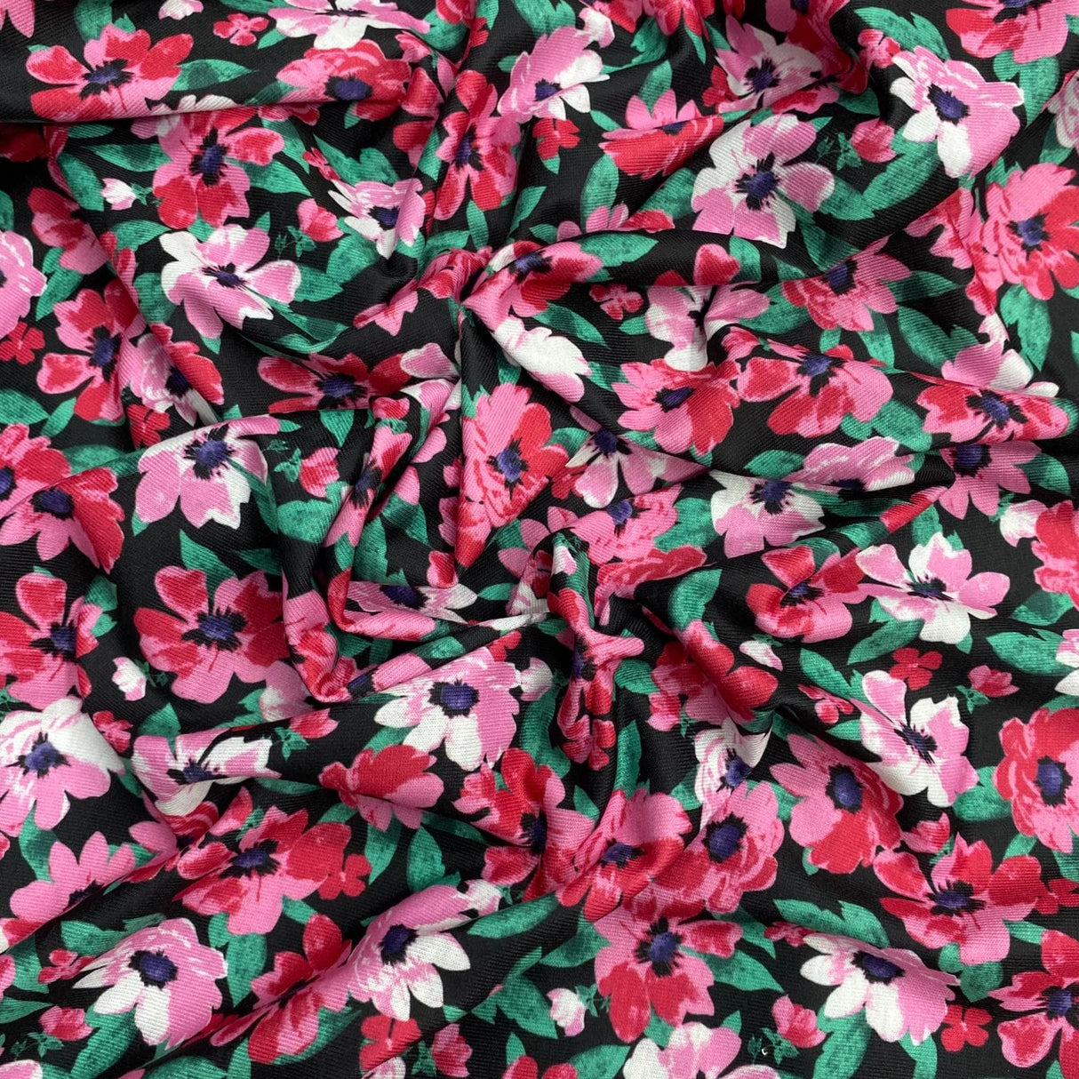 Pound A Metre 3 Metres 3 Metre Luxurious Soft Viscose Jersey - 60"-  (Bloom)