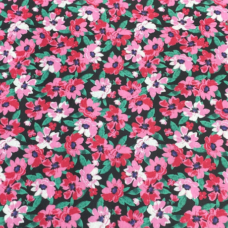Pound A Metre 3 Metres 3 Metre Luxurious Soft Viscose Jersey - 60"-  (Bloom)
