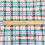 Pound A Metre 3 Metres 3 Metre Luxurious Soft Viscose Jersey - 60"-  (Checks)