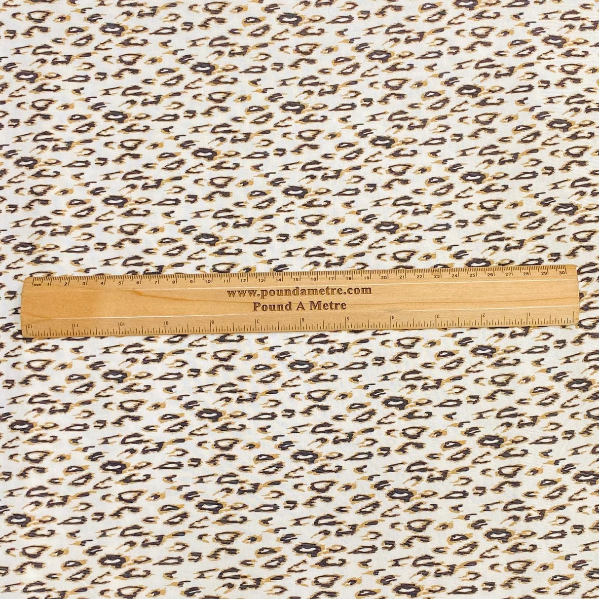 Pound A Metre 3 Metres 3 Metre Luxurious Soft Viscose Jersey - 60"-  (Cheetah)