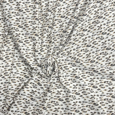 Pound A Metre 3 Metres 3 Metre Luxurious Soft Viscose Jersey - 60"-  (Cheetah)