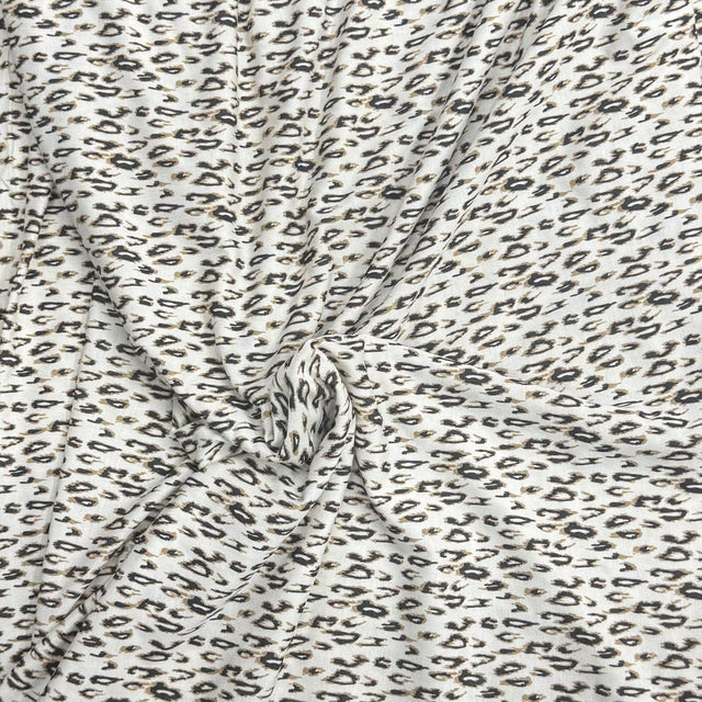 Pound A Metre 3 Metres 3 Metre Luxurious Soft Viscose Jersey - 60"-  (Cheetah)
