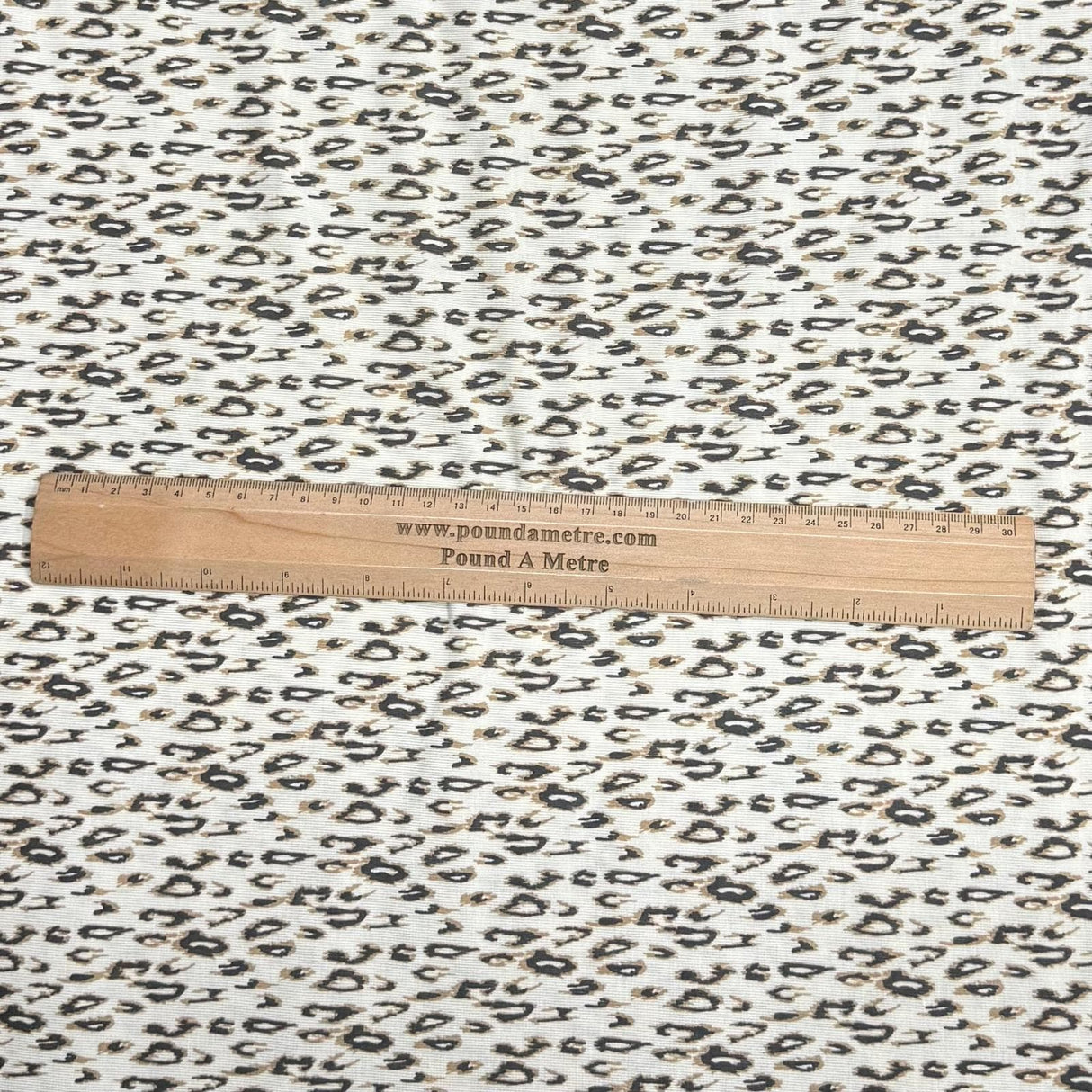 Pound A Metre 3 Metres 3 Metre Luxurious Soft Viscose Jersey - 60"-  (Cheetah)