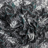 Pound A Metre 3 Metres 3 Metre Luxurious Soft Viscose Jersey - 60"-  (Floral)