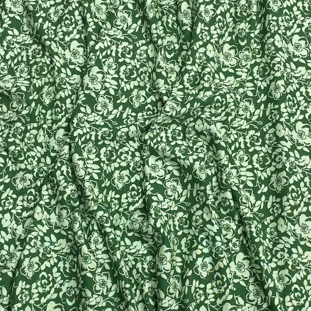 Pound A Metre 3 Metres 3 Metre Luxurious Soft Viscose Jersey - 60"-  (Garden)