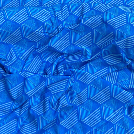 Pound A Metre 3 Metres 3 Metre Luxurious Soft Viscose Jersey - 60"-  (Hexagon)
