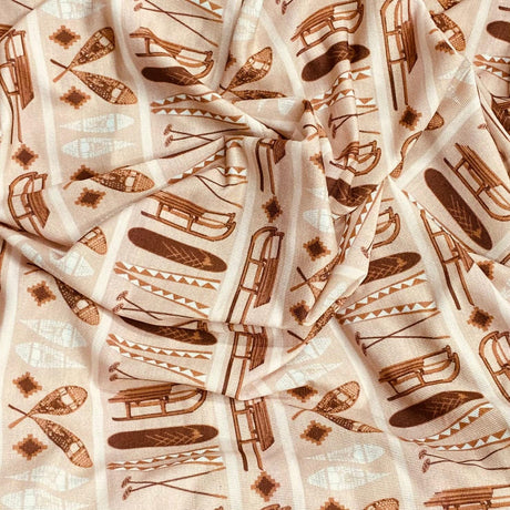 Pound A Metre 3 Metres 3 Metre Luxurious Soft Viscose Jersey - 60"-  (Music)