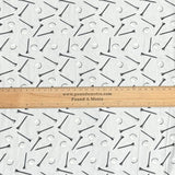 Pound A Metre 3 Metres 3 Metre Luxurious Soft Viscose Jersey - 60"-  (Nails)