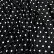 Pound A Metre 3 Metres 3 Metre Luxurious Soft Viscose Jersey - 60"-  (Polka)