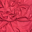 Pound A Metre 3 Metres 3 Metre Luxurious Soft Viscose Jersey - 60"-  (Red)