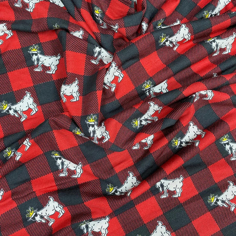 Pound A Metre 3 Metres 3 Metre Luxurious Soft Viscose Jersey - 60"-  (Red)