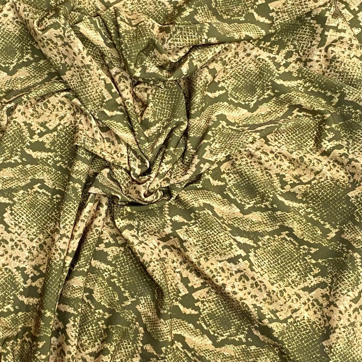 Pound A Metre 3 Metres 3 Metre Luxurious Soft Viscose Jersey - 60"-  (Snake)