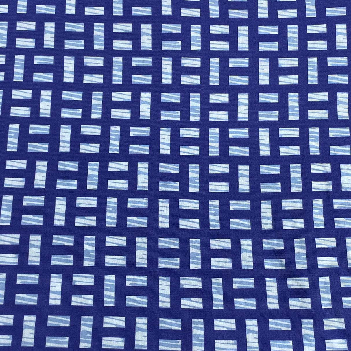 Pound A Metre 3 Metres 3 Metre Luxurious Soft Viscose Jersey - 60"-  (Squares)
