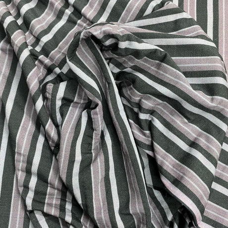 Pound A Metre 3 Metres 3 Metre Luxurious Soft Viscose Jersey - 60"-  (Stripes)