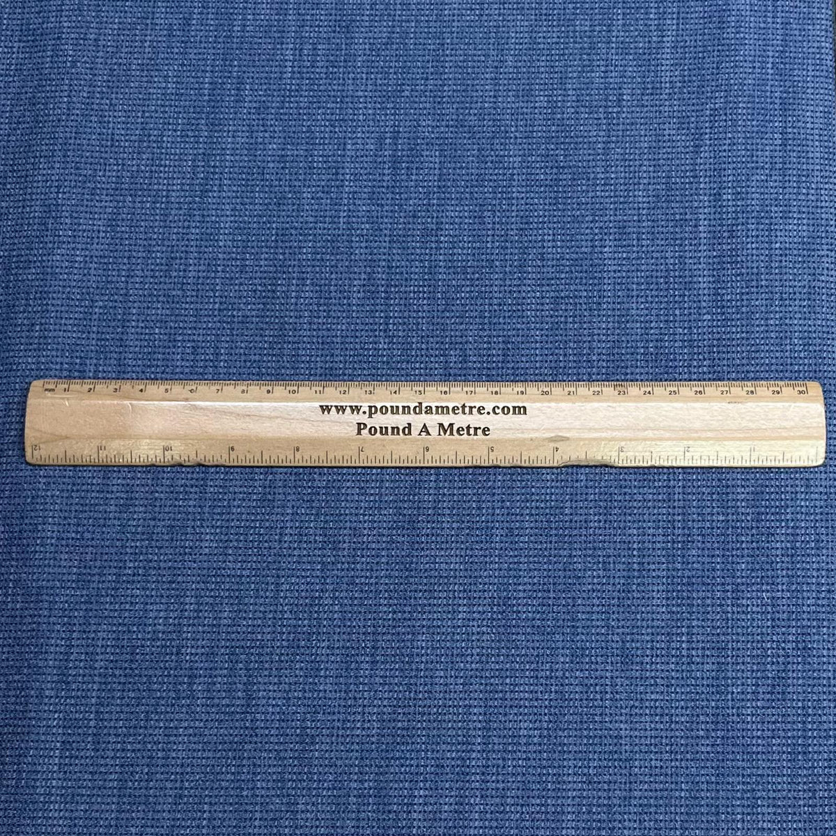 Pound A Metre 3 Metre Luxurious Super Soft Plain Jersey - 55"-  (Denim)