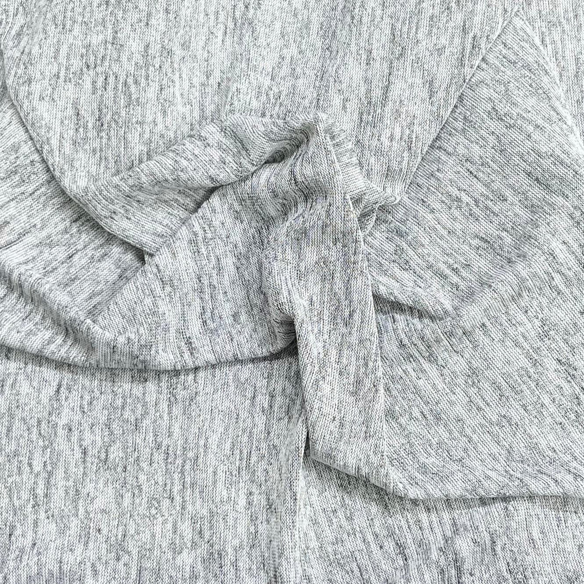 Pound A Metre 3 Metre Luxurious Super Soft Plain Jersey - 55"-  (Grey)