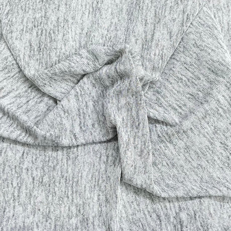 Pound A Metre 3 Metre Luxurious Super Soft Plain Jersey - 55"-  (Grey)