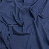Pound A Metre 3 Metre Luxurious Super Soft Plain Jersey - 55"-  (Light Navy)