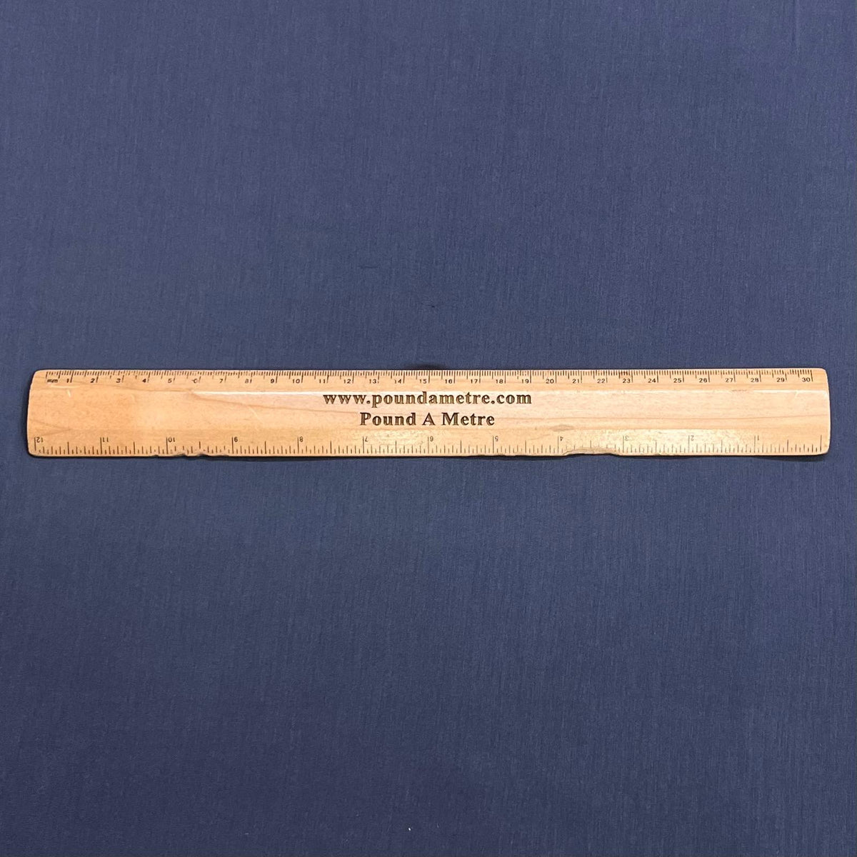 Pound A Metre 3 Metre Luxurious Super Soft Plain Jersey - 55"-  (Light Navy)