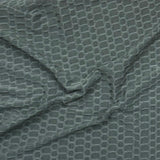 Pound A Metre 3 Metre Luxurious Winter Dobby Jersey - 60"-  (Black)