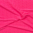 Pound A Metre 3 Metre Luxurious Winter Dobby Jersey - 60"-  (Bright Pink)