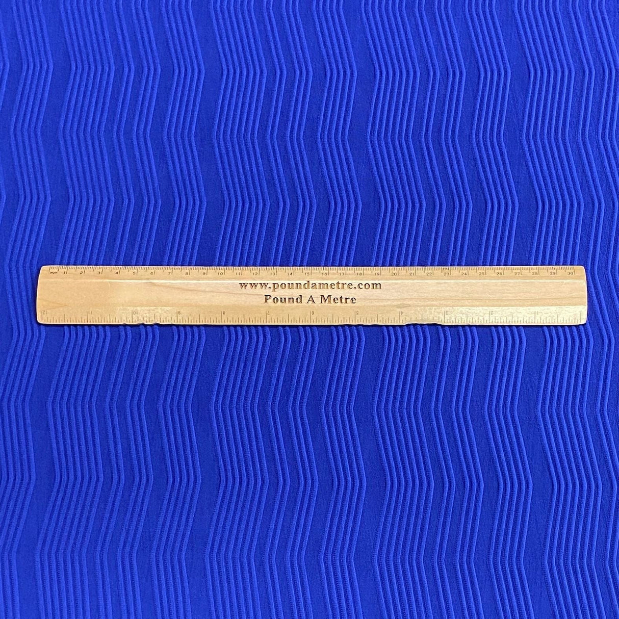 Pound A Metre 3 Metre Luxurious Winter Dobby Jersey - 60"-  (Royal)