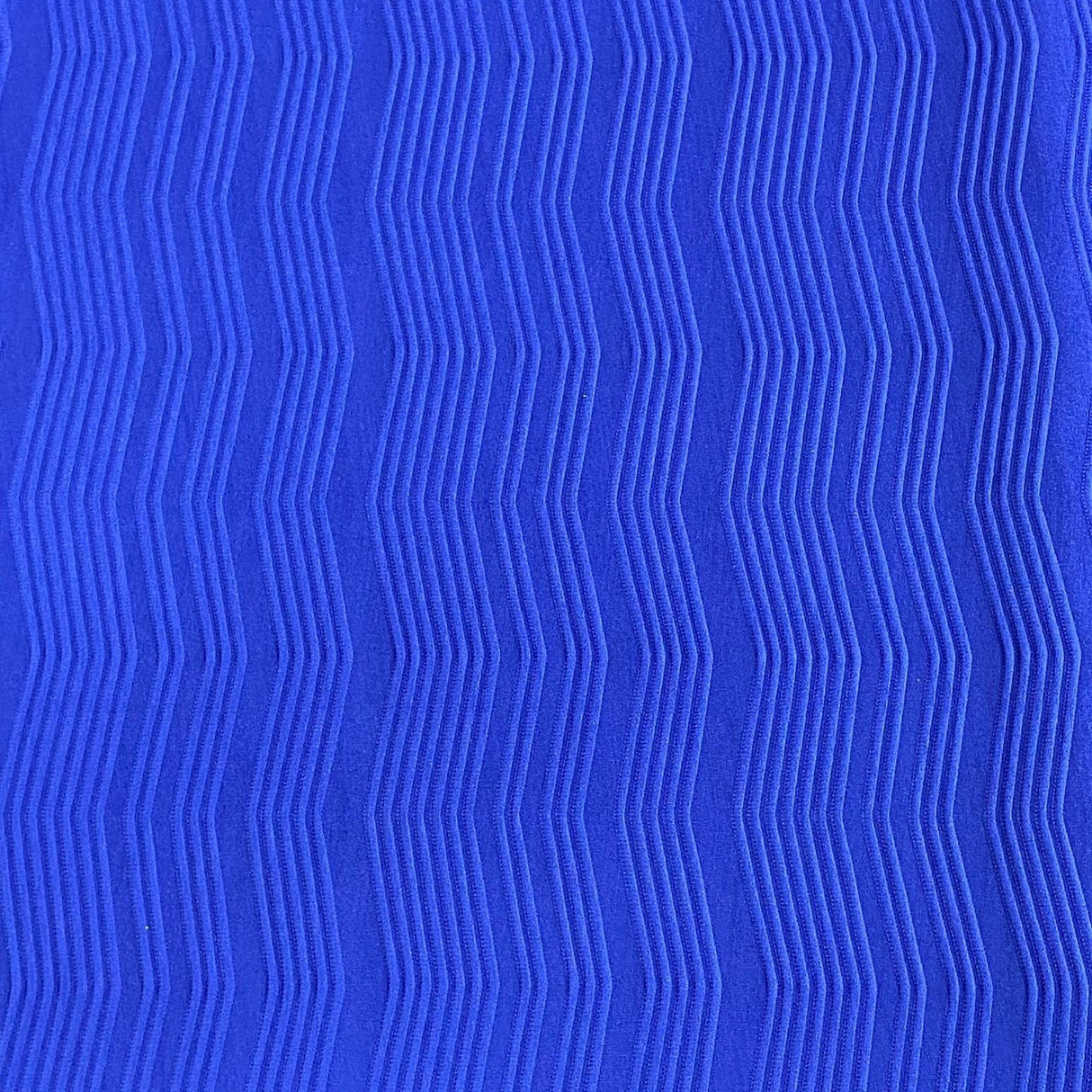 Pound A Metre 3 Metre Luxurious Winter Dobby Jersey - 60"-  (Royal)