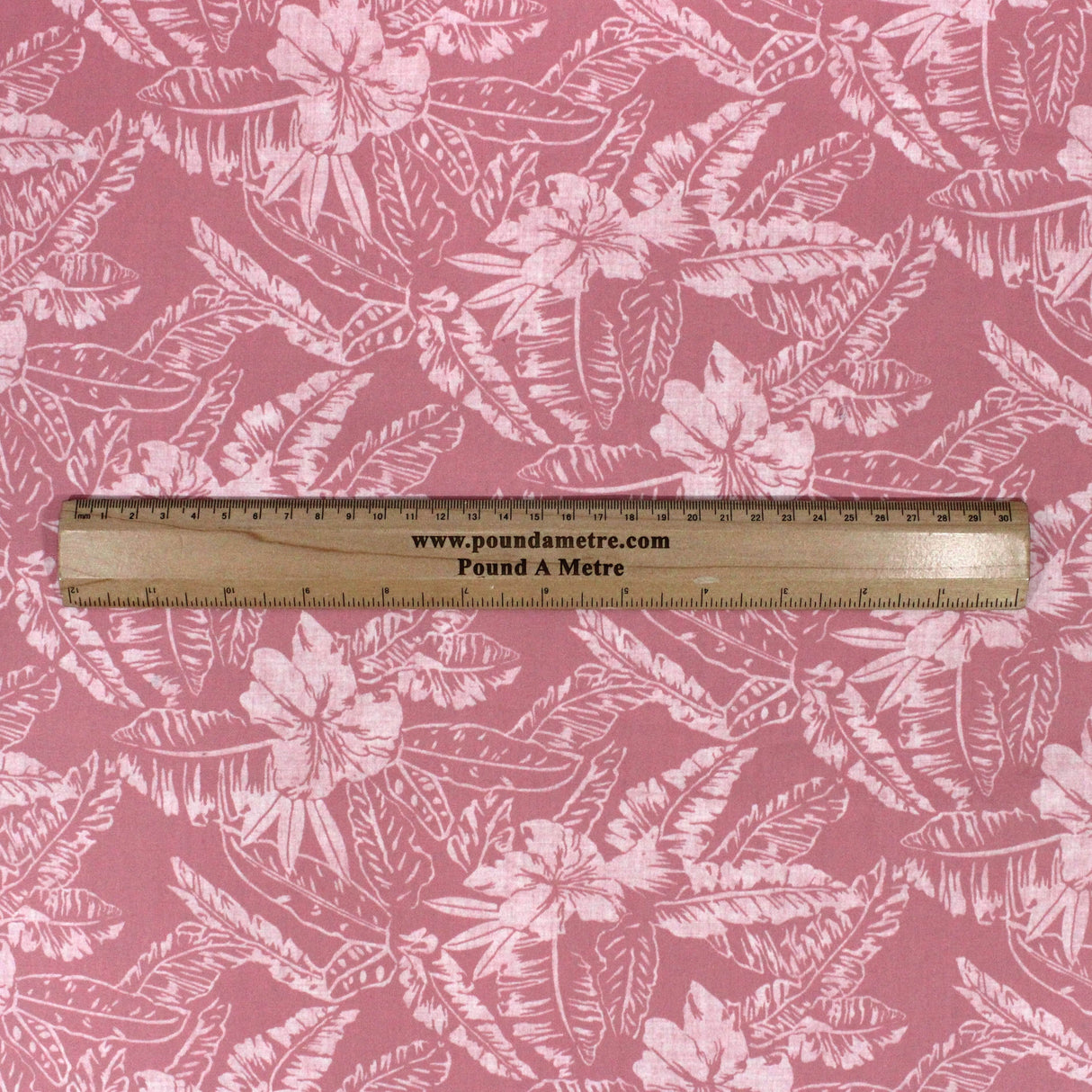 Pound A Metre 3 Metre Premium Cotton Twill  55" Wide (PINK HAWAII)