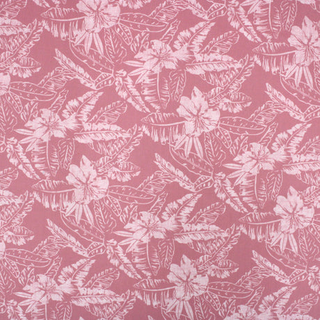 Pound A Metre 3 Metre Premium Cotton Twill  55" Wide (PINK HAWAII)