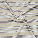 Pound A Metre 3 Metre 3 Metre Premium Linen Heavy Fabric- 55" Wide  (Stripes)