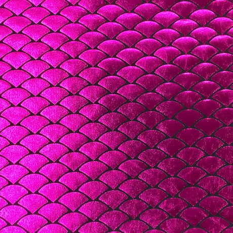 Pound A Metre 3 Metre 3 Metre Premium Mermaid Lycra Jersey 55" Wide  (Cerise)