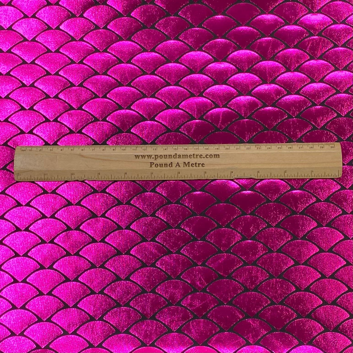 Pound A Metre 3 Metre 3 Metre Premium Mermaid Lycra Jersey 55" Wide  (Cerise)