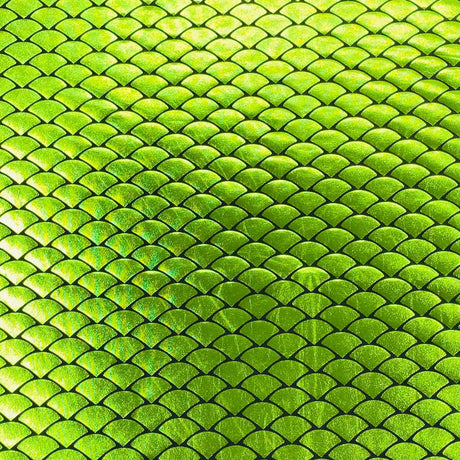 Pound A Metre 3 Metre 3 Metre Premium Mermaid Lycra Jersey 55" Wide  (Green)