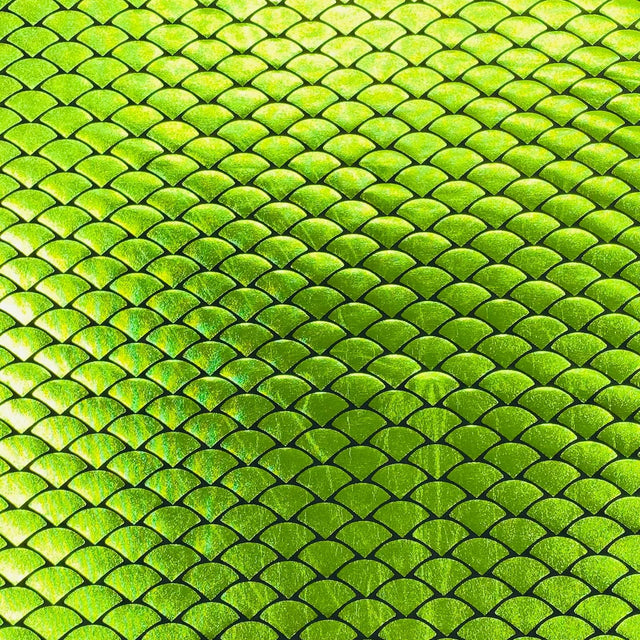 Pound A Metre 3 Metre 3 Metre Premium Mermaid Lycra Jersey 55" Wide  (Green)