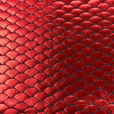 Pound A Metre 3 Metre 3 Metre Premium Mermaid Lycra Jersey 55" Wide  (Red)